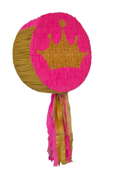 PinaStar Pinata Coroana Star cu bat si confetti, Pinastar. Pinata Regina, Printesa.