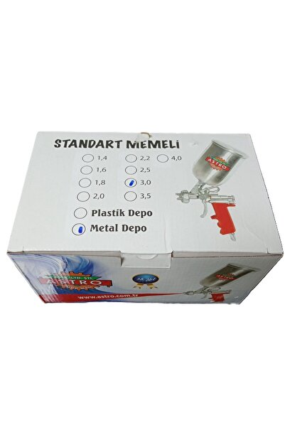 Astro 3 Numara Üstten Hazneli Metal Depolu Jelkot Tabancası