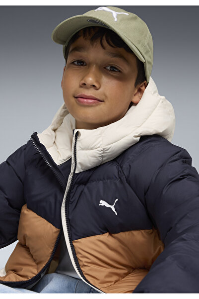Puma Dětská prošívaná bunda s kapucí