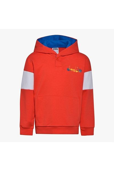 Diadora JB. HOODIE CLUB - POPPY RED