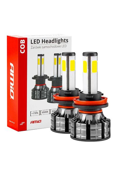 JollyMag COB LED 2Side AMiO installation, compatible with H9, H9, H11, intended for car competitions