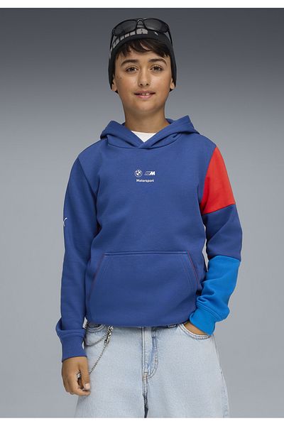Puma Hanorac BMW M Motorsport Kids Essentials pentru tineri