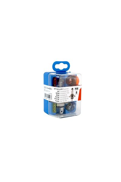 JollyMag Spare bulb and fuse set 8 pcs H4