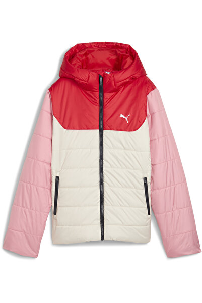 Puma Essentials Τζάκετ με Κουκούλα και Ενίσχυση για Νεανικό