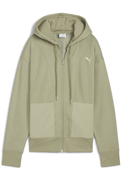 Puma Dámská mikina s kapucí HER Relaxed Full-Zip