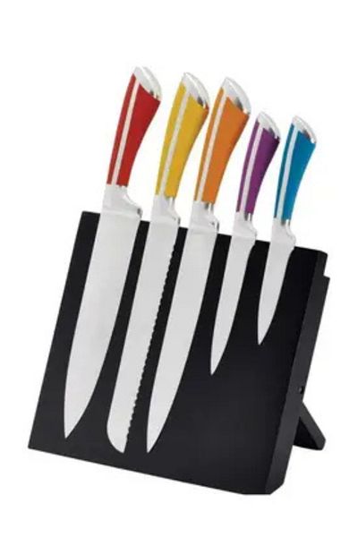 Generic Knife set with magnetic stand