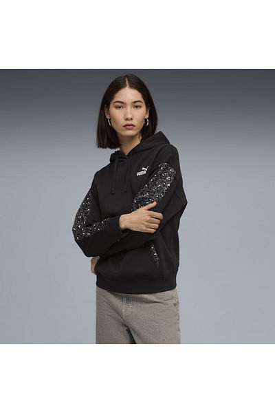 Puma Hanorac Essentials Animal Print Comfort pentru femei