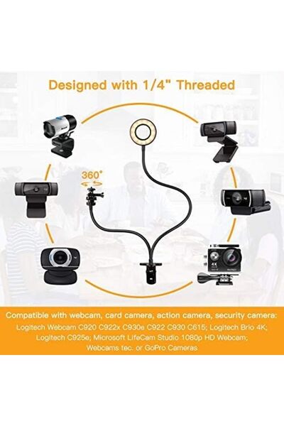 Skin Generics Amada Webcam Light Stand for Live Stream