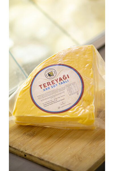 yiğitbey mandıra Trabzon Usulü Tuzlu Tereyağı 500GR, %80 Yağ Oranlı Doğal Yayık Köy Tereyağı, Geleneksel Lezzet