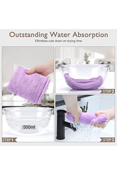 Türkiye 1Pcs Microfiber Hair Towel Wrap Super Absorbent Twist Bandana Drying Cap With Buttoned Bath Ring Fix