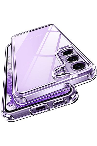 ALC MOBILE silicone case, transparent anti-shock compatible with Samsung Galaxy S24
