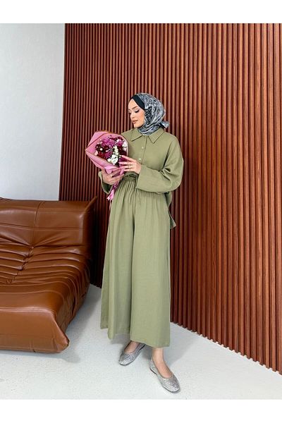 Melike Tatar Melike Tatar Muslin Shirt Set 3552