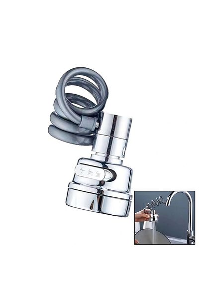 Beruflic Spring Hose - Stepped Chrome Single Head Kubar - Battery End