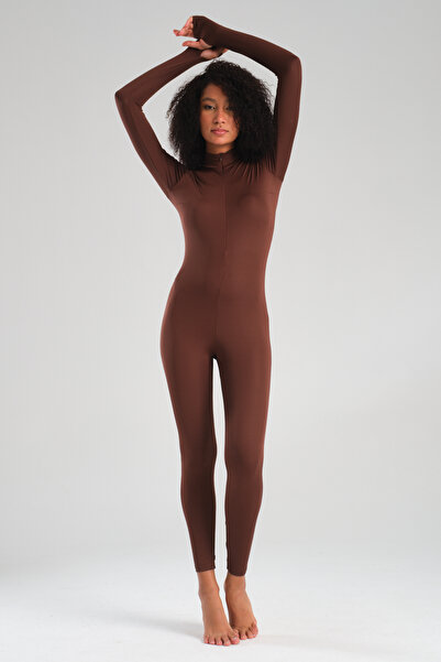 Zula Moda Γυναικείο μαγιό Teseetür Μακρυμάνικο Ολόσωμο / Μαγιό Πισίνας Θάλασσας