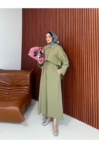 Melike Tatar Melike Tatar Muslin Shirt Set 3552