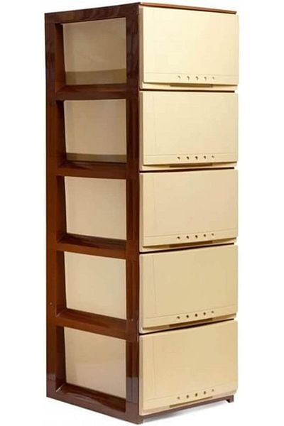 co arma 5-drawer home appliance cabinet, 122 x 40 x 35 cm