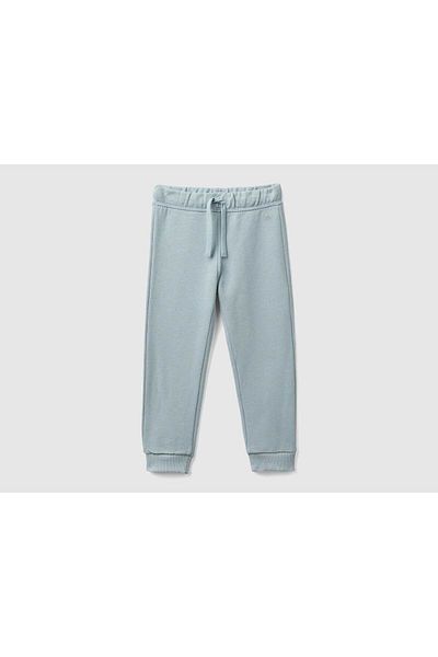 United Colors of Benetton Solid Cotton Sweet Pants for Girls