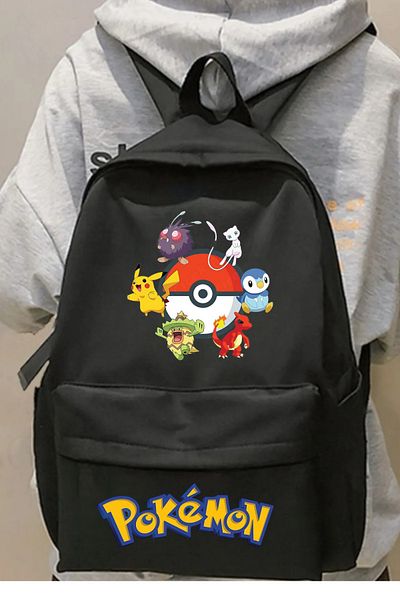 Touz Moda Pokemon Pikachu Printed School, Course, Course Backpack