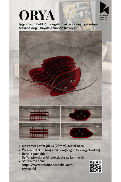 Bardakci Architecture ORYA Coffee Table