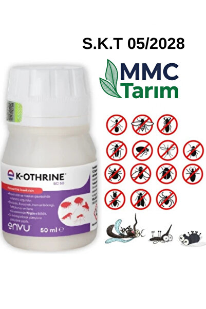 Bayer K- Othrine Sc 50 ml Kokusuz, Karınca - Böcek- Sinek- Hamamböceği Ilacı Haşere Karşıtı (Skt 06/ 2028)