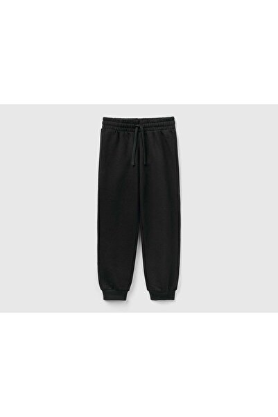 United Colors of Benetton Kids' Solid Sweatpants with Front Drawstring