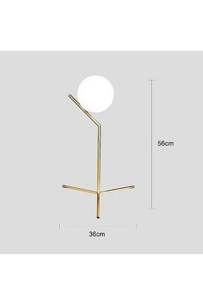 Generic Modern spherical oil table lamp E27
