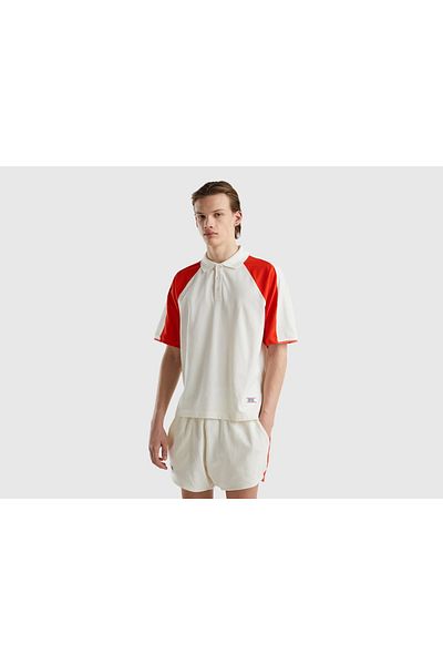 United Colors of Benetton Youth Polo Shirt with Stripes