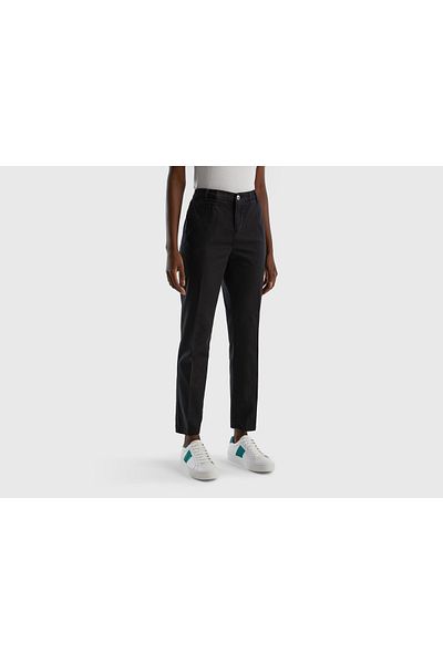 United Colors of Benetton Women's Slim Fit Cotton Chino Pants