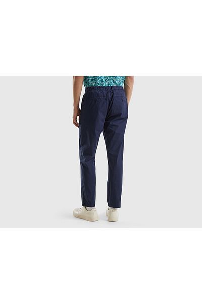United Colors of Benetton Cotton Chino Pants with Four Pockets