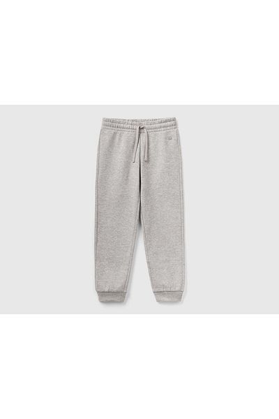 United Colors of Benetton Kids' Solid Sweatpants with Front Drawstring