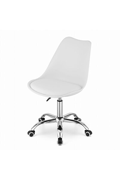 JollyMag Kancelářská židle, Artool, Alba, otočná, PP, bílá, 48x43x91,5 cm