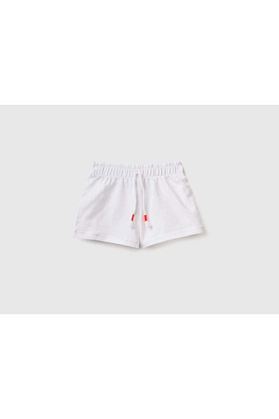 United Colors of Benetton Lightweight Baby Shorts with Tie