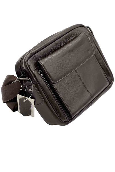 Micutz Men's Genuine Leather Purse: Wallet, Phone Compartment, Brown Color