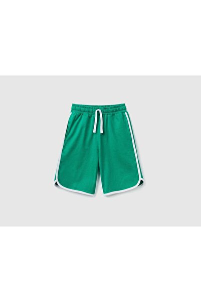 United Colors of Benetton Boys' Basketball Shorts with Drawstring