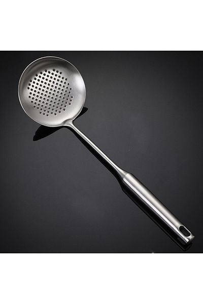 PUFO Spumieră premium din oțel inoxidabil pentru gătit și servire, durabilă, 37,5 cm