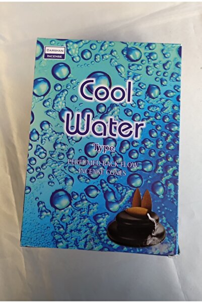 Darshan Incense Darshan 10 Adet Cool Water Okyanus Kokusu Geri Akış Tütsü