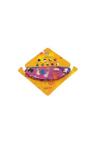 Trampoline Printed Buff Bandana Mask Neck Collar