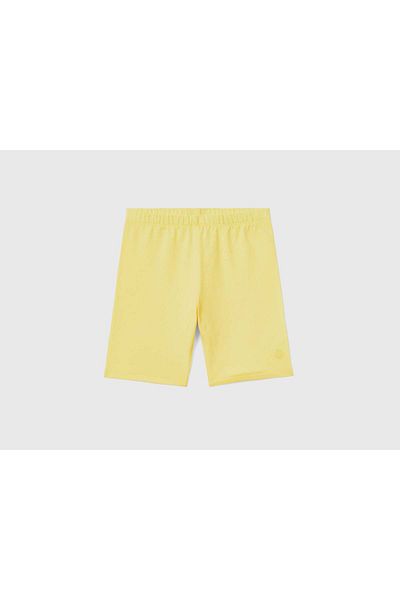 United Colors of Benetton Kids' Solid Slim Fit Shorts