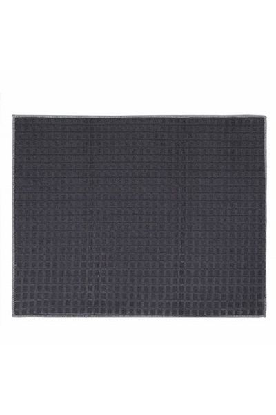 PUFO Prosop de bucătărie absorbant din material textil pentru uscarea paharelor și vaselor, 50 cm, gri