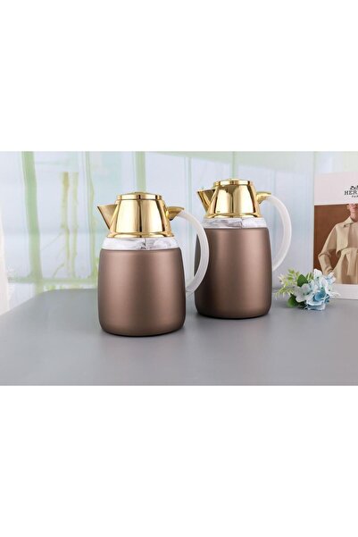 TOHFAT-AL MAIDAH طقم ترامس اميرة بيد اكريليك انيق الحافظة للحرارة لمدة 18 ساعة