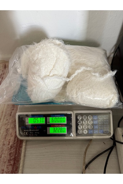 SÜSLÜTASARIM Himalaya tavşan tüyü ip(beyaz)538 gram