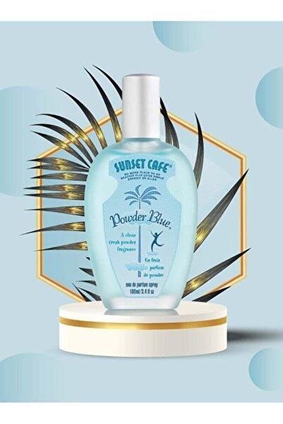 Sunset Cafe Powder Blue Perfume 100ml