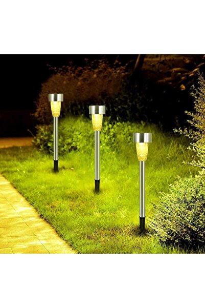 Skygo Solar Bahçe Lambası 10’lu Set Direk Aydınlatma – Güneş Enerjili LED Işı...