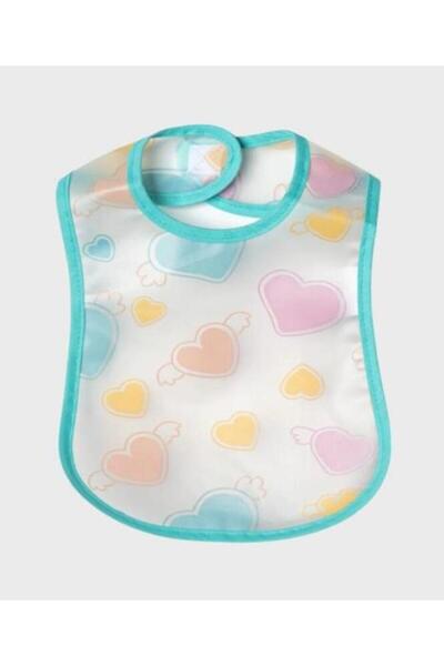 Pico Baby مريلة أطفال شفافة من مادة إيفا منقوشة للجنسين / أخضر