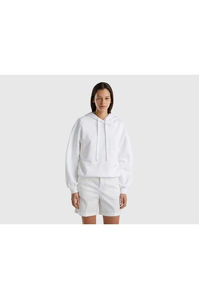 United Colors of Benetton 100% Cotton Women's Zip-Up Hoodie