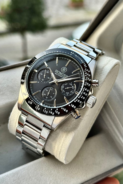 Homies Men's Wrist Watch Stainless Steel Cord All Indicators Active Original Gift Box and Bracelet