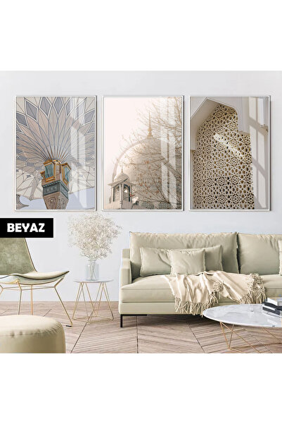 Harika bir ev HARİKABİREV| İSLAMİ SET SOFT CAMİ KOMBİNİ |ÇERÇEVELİ CAM TABLO ...