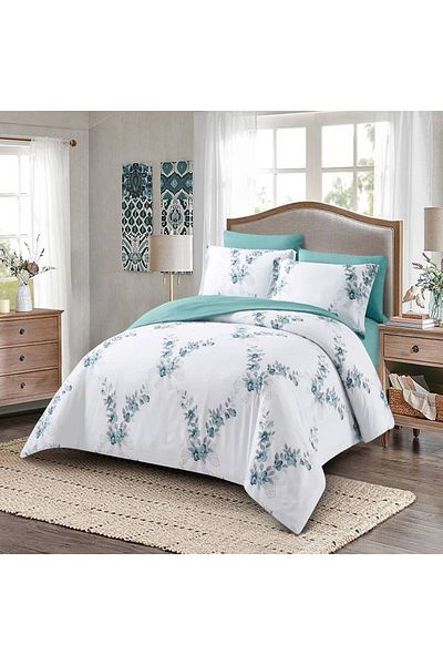 Sleep Blue مفرش روان صيفي مزدوج 6 قطع