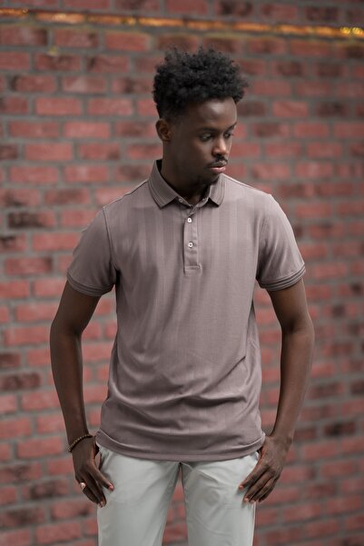 ADVANTE Μπλουζάκι με γιακά πόλο με κανονική εφαρμογή Lycra