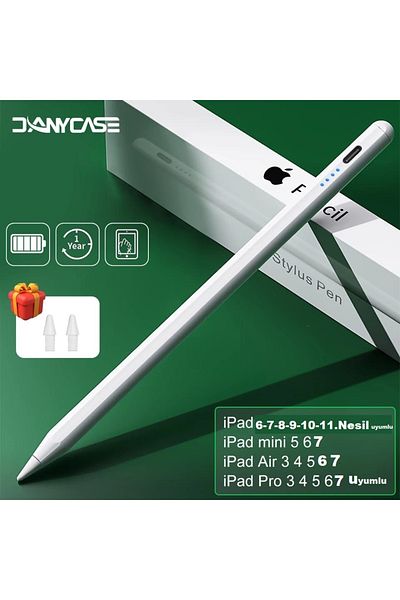 gökmer iPad Pencil iPad 11-10-9-8-7-6 iPad Air 6-5-4-3 Compatible Palm Non-Sensing Tablet Pen